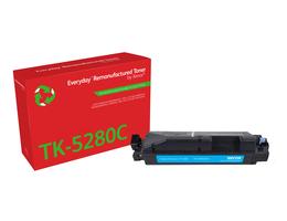 Everyday™ Cyan återtillverkad toner från Xerox kompatibel med Kyocera TK-5280C, Standard antal sidor - xerox