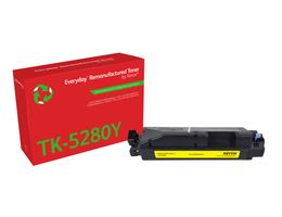 Everyday™ Keltainen uudelleenvalmistettu väriaine Xeroxilta, yhteensopiva Kyocera TK-5280Y, Vakiokapasiteetti - xerox