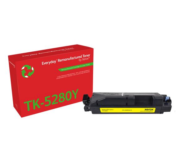 Toner reconditionné Everyday™ Jaune de Xerox compatible avec Kyocera TK-5280Y, Capacité standard