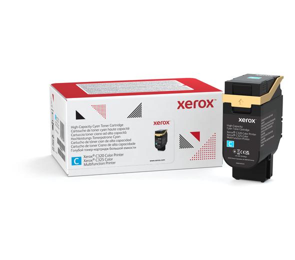 Xerox C320/C325 cyan tonerpatron med stor kapacitet (5.500 sider)