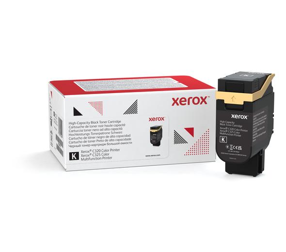 Cartucho de toner de alta capacidade Xerox C320/C325 Preto (8 000 páginas)