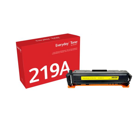 Everyday™ Geel Toner van Xerox is compatibel met HP 219A (W2192A), Standaard rendement