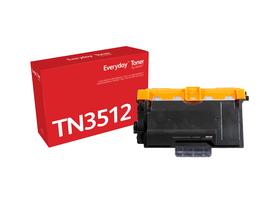 Everyday™ Svart toner från Xerox kompatibel med Brother TN3512, Extra stort antal utskrifter - xerox