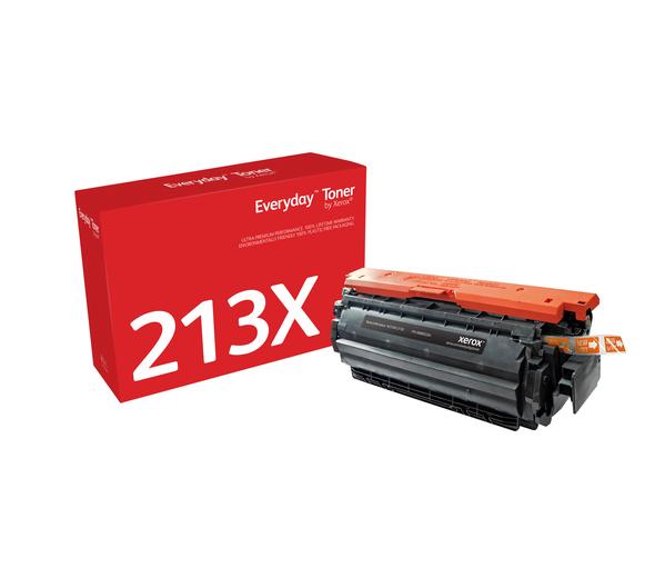 Everyday™ Zwart Toner van Xerox is compatibel met HP 213X (W2130X), Hoog rendement