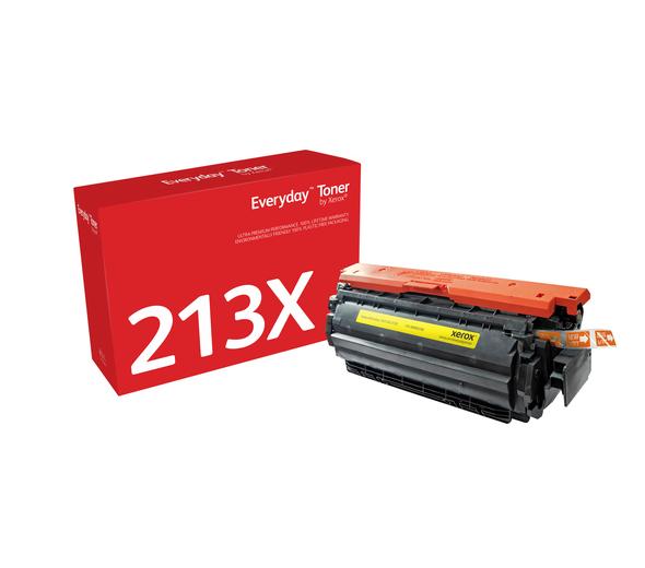 Everyday™ Geel Toner van Xerox is compatibel met HP 213X (W2132X), Hoog rendement