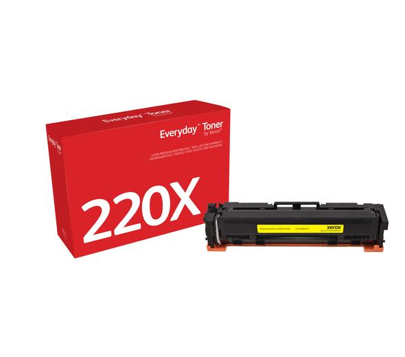Everyday™ Geel Toner van Xerox is compatibel met HP 220X (W2202X), Hoog rendement